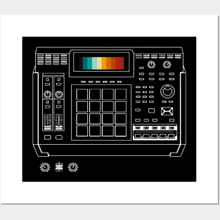 mpc retro Posters and Art